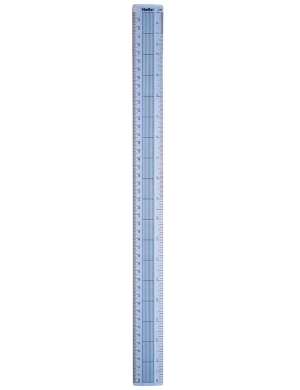 Helix Shatter Resistant Ruler 45cm